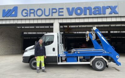 Ein neuer Absetzkipper RApro75 für Groupe Vonarx
