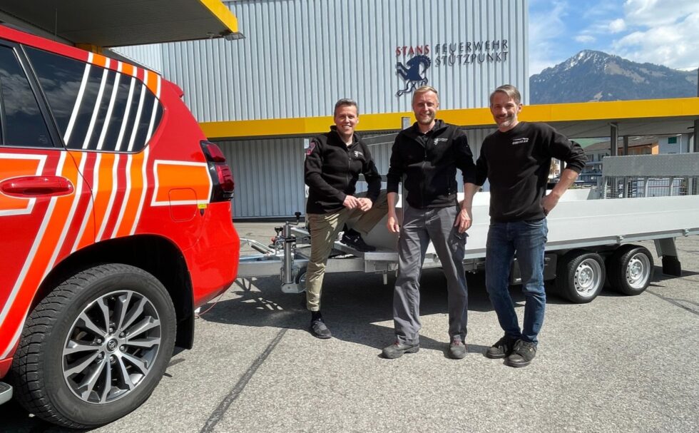 neuer Transportanhänger für FW Stans - ROELLI TEC AG