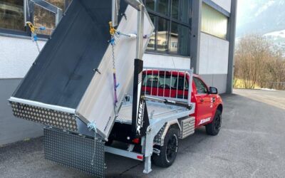 Der X-RACK Absetzkipper ist ein System, das mit den Anforderungen wächst!