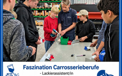 Berufseinblick 🛠️ Faszination Carrosserielackierer:in und Fahrzeugschlosser:in 🚗